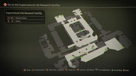 Museum Ruins Floor 2 Mapped Items