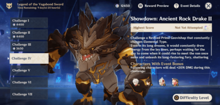 Genshin - Showdown-Ancient Rock Drake II