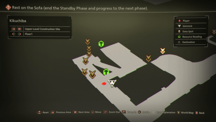 Upper Level Construction Site Mapped Items