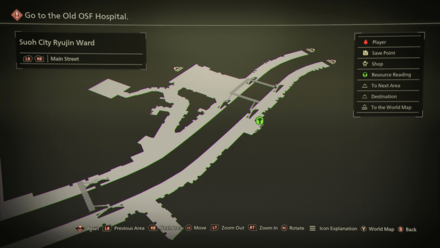 Suoh City Ryujin Ward Mapped Items