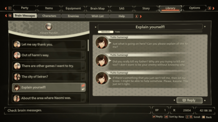 Yuito Sumeragi Bond Episode 2 Brain Message