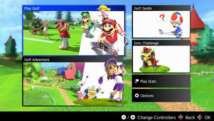 Mario Golf Super Rush - Main Menu.jpg