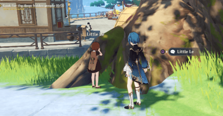 Genshin - Chongyun Hangout - Hide and Seek Location 3