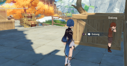 Genshin - Chongyun Hangout - Hide and Seek Location 2