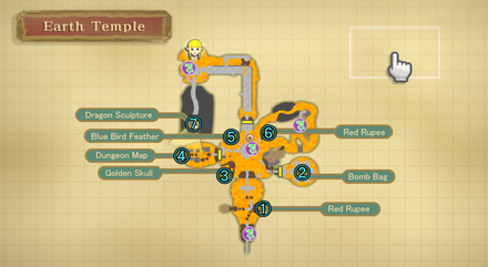Earth Temple Map