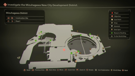 Construction Site Mapped Items