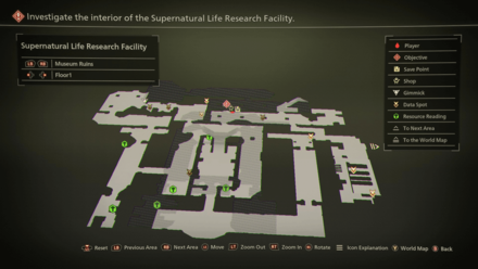 Museum Ruins Mapped Items