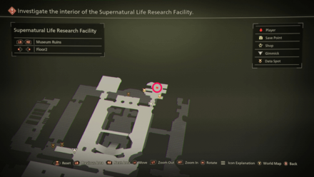 Museum Ruins Floor 2 Key Card No. 2 Location