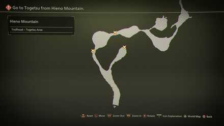 Trailhead Togetsu Area Part 1 Mapped Items