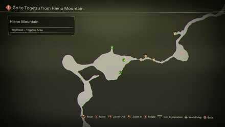 Trailhead Togetsu Area Part 3 Mapped Items