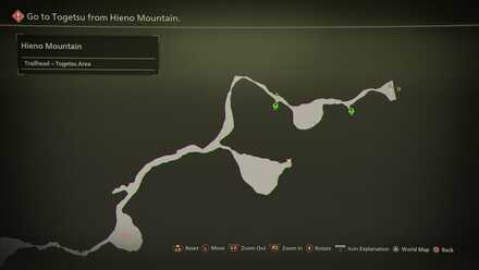 Trailhead Togetsu Area Part 4 Mapped Items