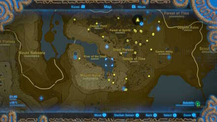 Bokoblin - Great Plateau Map