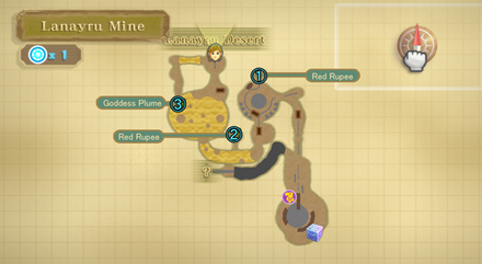 Lanayru Mine Map