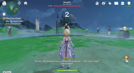 Genshin - The Crux Clash - Defeat Rongshi in a Duel