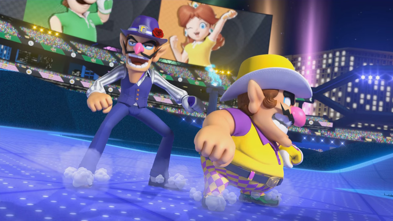 Mario Golf Super Rush Waluigi Outfit