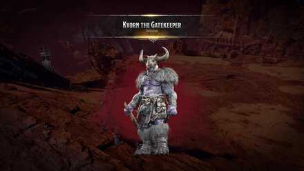 Dark Alliance - Kvorn the Gatekeeper