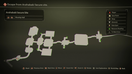 Arahabaki Secure Site Mapped Items