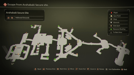 Arahabaki Secure Site Mapped Items
