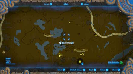 Bokoblin - Fort Hateno (West) Map