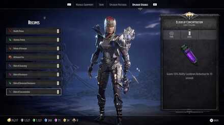 Dark Alliance Useables