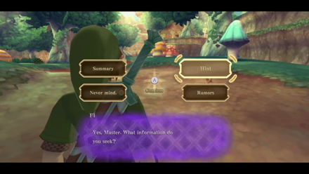 Zelda Skyward Sword HD - Optional Help from Fi