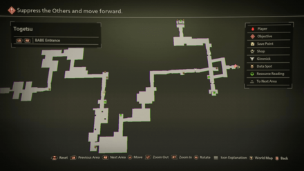 Togetsu Mapped Items