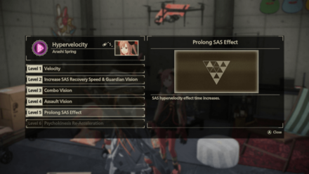 Arashi Bond SAS Level Up