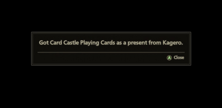 Kagero Bond Gift Receive