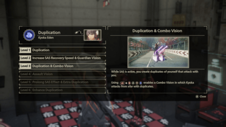 Kyoka Bond SAS Level Up