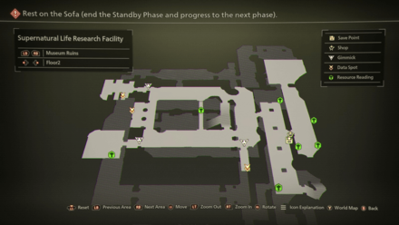 Supernatural Life Research Facility Map