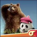 SSBU Kuma & Panda