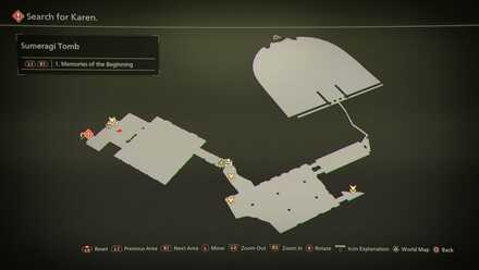 Memories of the Beginning Mapped Items