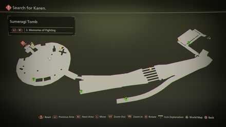 Memories of Fighting Mapped Items