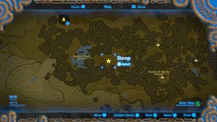 Stone Talus - Hopper Pond Map