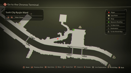 Suoh City Ryujin Ward Mapped Items