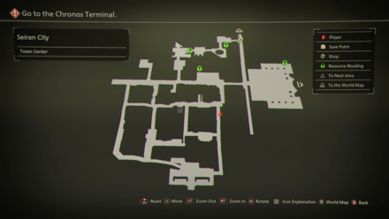 Seiran City Mapped Items