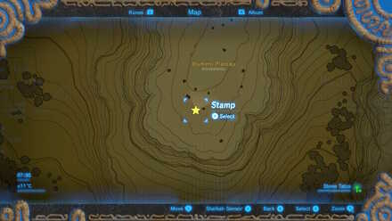 Stone Talus (Rare) - Illumeni Plateau Map