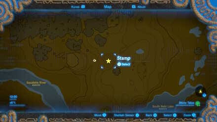 Stone Talus - Nabi Lake Map