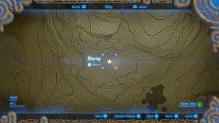 Stone Talus - Dueling Peaks (South) Map