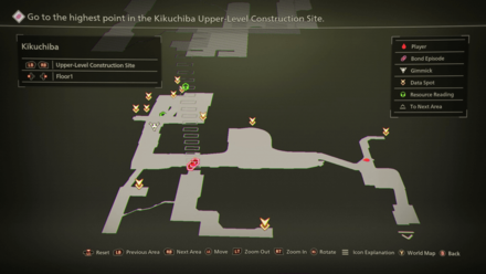 Kikuchiba: Upper-Level Construction Site Map