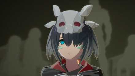 Bunny Ear Mask (Head) White