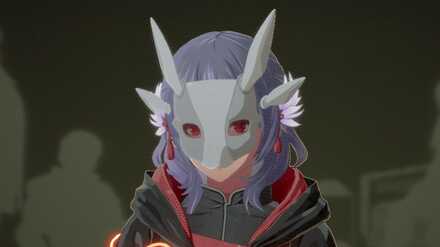 Bunny Ear Mask White