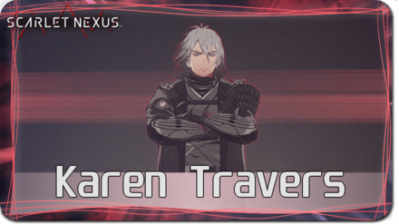 Scarlet Nexus - Karen Travers Character Banner
