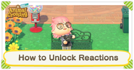 Animal Crossing New Horizons (ACNH) How to Unlock Reactions
