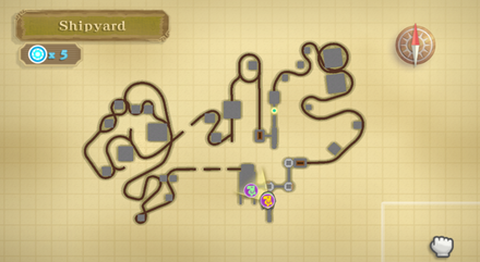 Shipyard Outside - Map