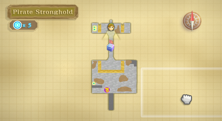 Pirate Stronghold - Outside Map