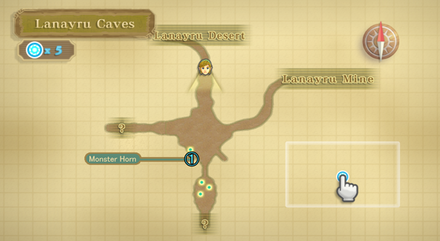 Lanayru Caves Map