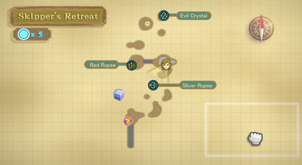 Skippers Retreat - Outside Map