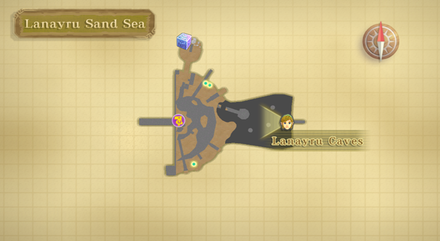 Lanayru Sand Sea Map - Port Side