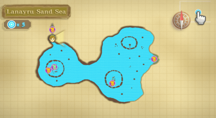 Lanayru Sand Sea Map - Sea Side
